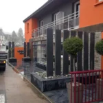 Aménagement d'une façade pour une étude de notaire à Plouguenast