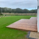 Création d'une terrasse en bois à Plérin