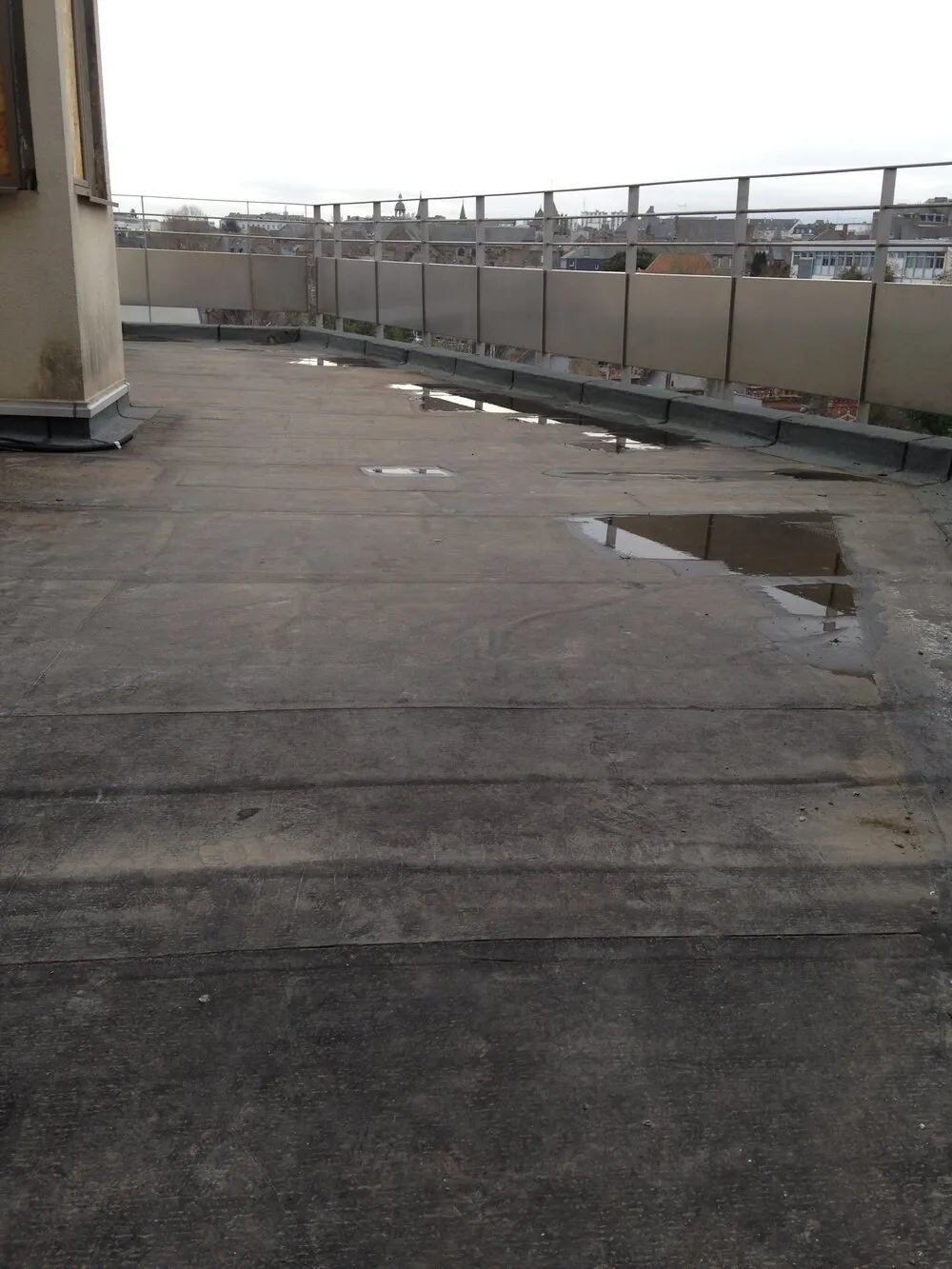 Projet de réalisation d'une terrasse de toit à Saint-Brieuc